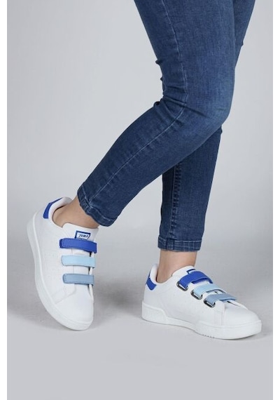 Jump 30110 Cırtlı Üniseks Çocuk Sneaker Günlük Spor Ayakkabı Beyaz Saks Mavi Beyaz Saks Mavi Jump 30110 Cırtlı Üniseks Çocuk Sneaker Günlük Spor Ayakkabı Beyaz Saks Mavi Beyaz Saks Mavi