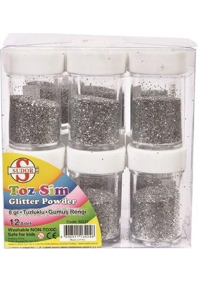 Südor Toz Sim 12 X 8G Gümüş Renk
