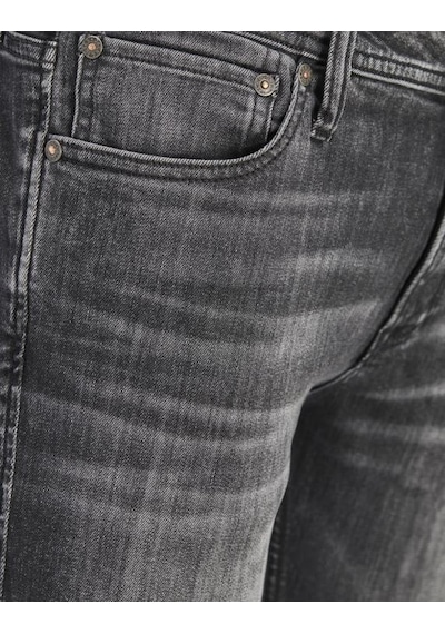 Jack & Jones Jack&jones 12159030 Erkek Glenn Slim Black Denim Siyah Siyah