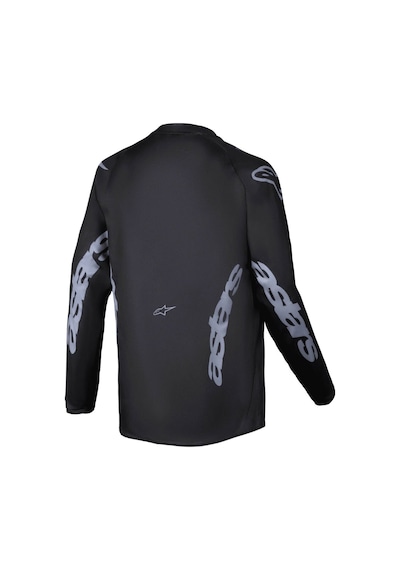 Alpinestars Racer Graphite Off-road Genç Motosiklet Jerseyi Siyah Gri