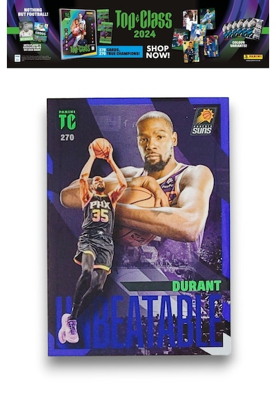 Panini Nba Top Class 2024 Koleksiyonluk Basketbolcu Kartları + 24 Paket 192 Adet Kart