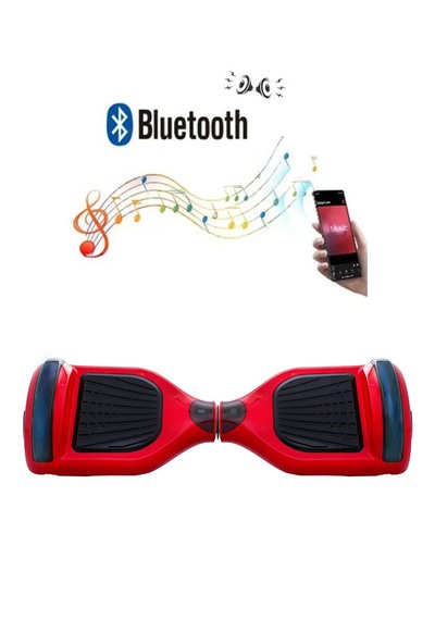 Citymate Hoverboard Elektrikli Kaykay Bluetooth 6.5 Kırmızı