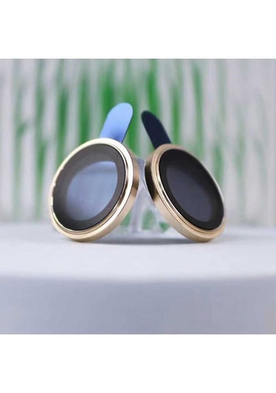 Go Des Apple Uyumlu iPhone 14 Plus Go Des Eagle Kamera Lens Koruyucu ZORE-273692 Gold