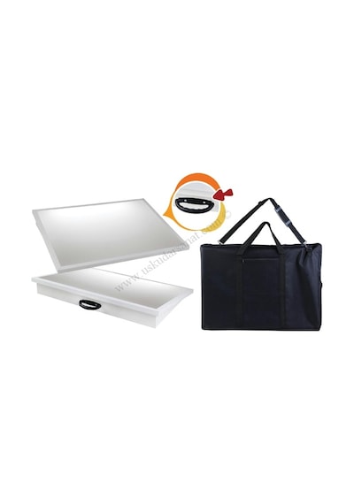 Işıklı Çantalı Masa Üstü Çizim Masası 50X70 N11.1252
