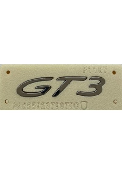 Porsche Uyumlu Yazı Gt3 Krom