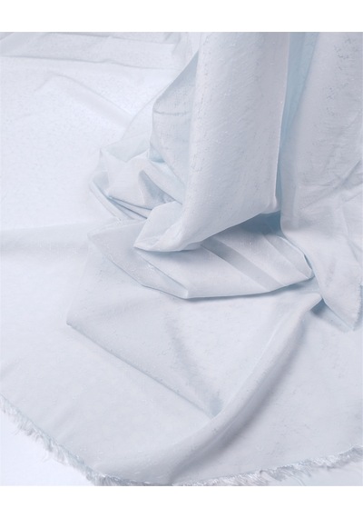 Uçuk Mavi Renkte İncecik %100 Viskon Jakarlı Vual Dokuma Kumaş Gömleklik & Elbiselik 145x17.4cm-12548 Uçuk Mavi Renkte İncecik %100 Viskon Jakarlı Vual Dokuma Kumaş Gömleklik & Elbiselik 145x17.4cm-12548
