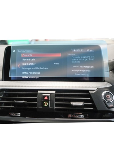 Bmw X3 12.3 İnç Ekran Koruyucu Multimedya Parlak Nano ' Sadece Ekran Koruyucu