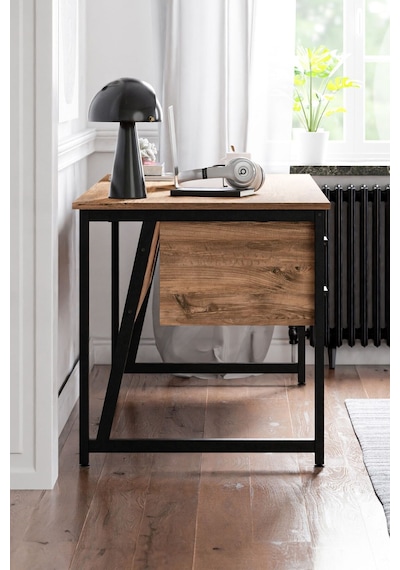 Ms2c Çalışma Masası, Ofis Masası - 70x160 Cm - Çam - 4 Çekmeceli Ms2c - 4 Çekmeceli - Çam