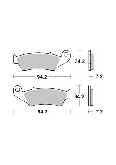 Brembo Karbon Seramik Ön Fren Balatası 07ka1705 Beta Rr