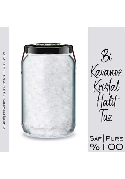 Halit Tuz Küçük Tane Kristaller Bi Kavanoz 660 G