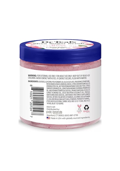 Dr Teal's Shea Sugar Scrub Rose Vücut Peeling 538 G