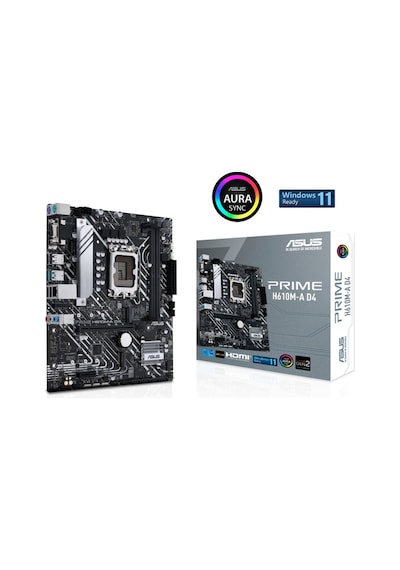 Asus Prime H610M-A D4 Intel H610 3200 MHz (OC) DDR4 Soket 1700 mATX Anakart