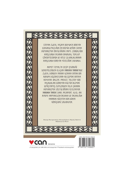 Yarının Tarihi - Stefan Zweig - Can Yayınları