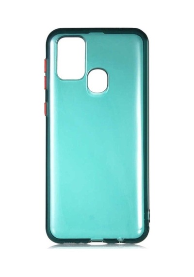 Galaxy M31 Kılıf Zore Bistro Kapak Koyu Yeşil
