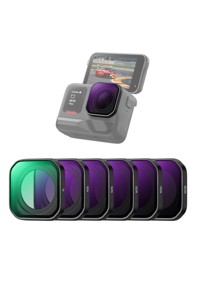 K&f Concept İnsta 360 Ace Pro 2 Uyumlu 6 Lı Set / Pl Nd8 Nd16 Nd32 Nd64 Nd128