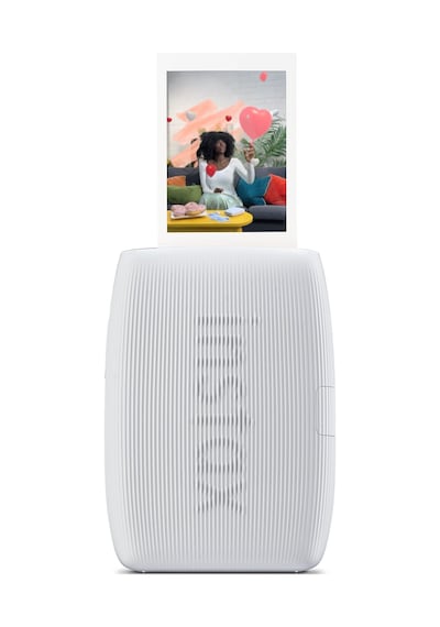 Instax Mini Link 3 Beyaz Akıllı Telefon Yazıcısı Beyaz Çanta Deri Albüm Ve 20'li Mini Film Beyaz
