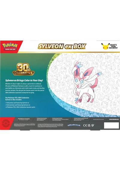 Pokémon Tcg: 30th Celebration Tin Box - Sylveon Ex Promo Kartlı Metal Koleksiyon Kutusu Orijinal Lisanslı
