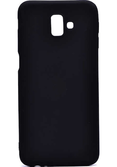 Samsung Uyumlu Galaxy J6 Plus Kılıf Zore Premier Silikon Kapak Mürdüm
