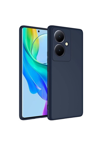 Zore Vivo V29 Lite 5g Kılıf Ogaa Mara Lansman Kapak - Lacivert