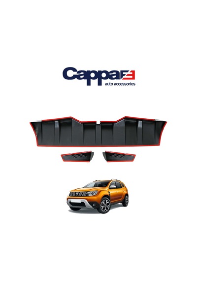 Dacia Duster Arka Cam Üstü Spoyler Mat Siyah Abs 2018-Sonrası