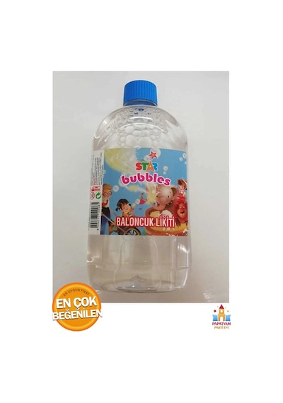 Köpük Çıkarma Suyu Baloncuk Sıvısı Köpük Tabancası Baloncuk Likiti 500 Ml - 5 Adet