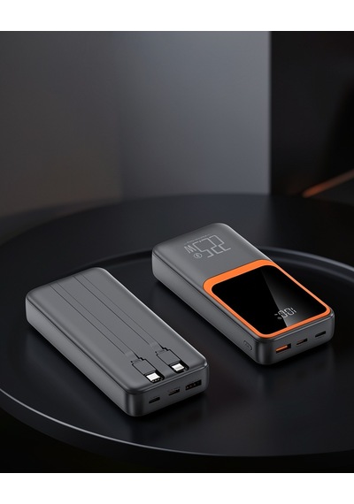 20.000 Mah Powerbank 22.5w Hızlı Şarj Dijital Göstergeli Çok Renkli
