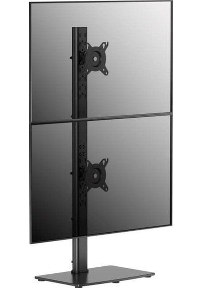 Dıgıtus 17 -34 Dikey İkili Monitör Standı 12kg X 2 Taşıma Kapasitesi Vesa 75x75 / 100x100