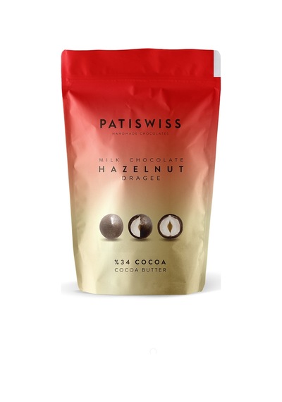 Patiswiss Beyaz Fındıklı Draje 80 G