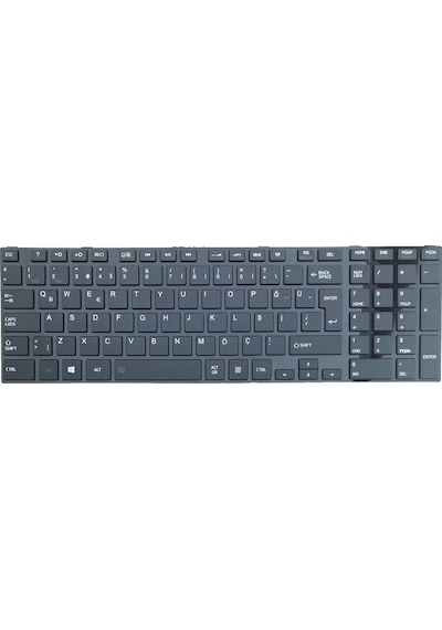 Toshiba Uyumlu Satellite C855-21U, L870-17H, L850-126 Klavye (Siyah)