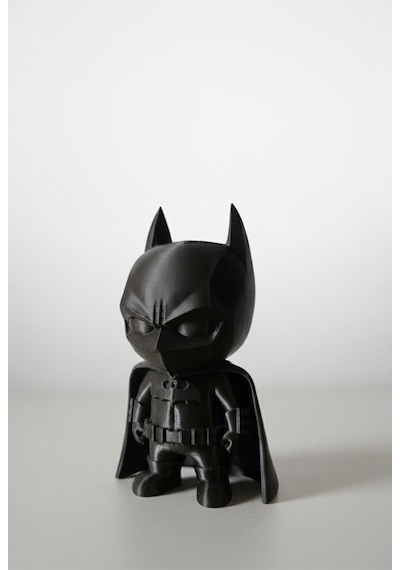 Mini Chibi Batman - Shadow Knight Edition 10 Cm 3d Baskı Dekoratif Figür Pla Malzeme