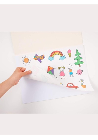 Childgen Parmak Boya Resim Defteri Finger Paper Pad