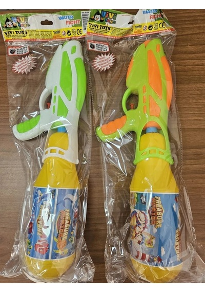 Araba Desenli 500 Ml. Depolu 45 Cm. Boyunda Kaliteli Oyuncak Su Tabancası