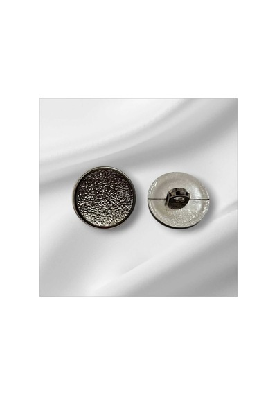 Metalize İşlemeli Düğme Alttan Dikim 1,8 Cm 6 Adet Gümüş Renk - 691789810