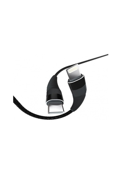 Pdateknoloji Apple Uyumlu iPhone Lightning 5a 100 W Örgülü Hızlı Şarj Ve Data Kablosu 1 Metre Siyah Szc-01