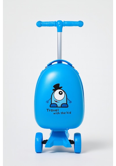 Heybee Luggages Heybee Sevimli Canavar Scooter Mavi Çocuk Valiz Diğer