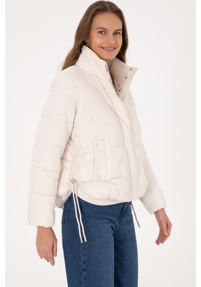 U.s. Polo Assn. Kadın Mont Bej