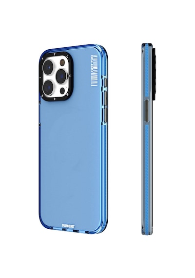 Apple Uyumlu iPhone 15 Pro Max Kılıf Pürüzsüz Düz Arka Yüzey Youngkit Crystal Color Serisi Kapak