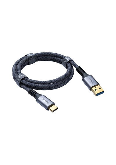 Veggieg 100w Usb-a To Type-c Kablo Usb 3.2 Gen 2 10gbps Data Ve Hızlı Şarj Kablosu 1.5 Metre