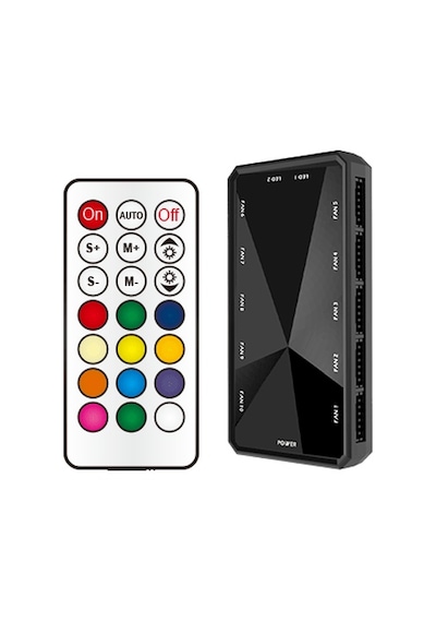 Gameforce Rgb Kasa Fan Seti 4X120Mm Kumanda Ve Kontrolcü