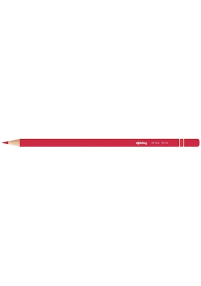 Rotring Kırmızı Kalem 4 Adet Kırmızı Kurşun Kalem Kırmızı Kopya Kalemi Başlık Kalemi Öğrenci Okul Kırmızı