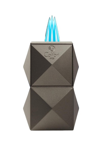 Colibri Quasar Masaüstü Puro Çakmak Ve Kesici Seti Gunmetal