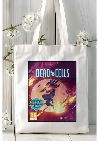 Art Hediye Dead Cells Mobil Oyun Baskılı Omuz Çanta Çift Tafaflı Baskı Kişiye Özel 6 Çok Renkli
