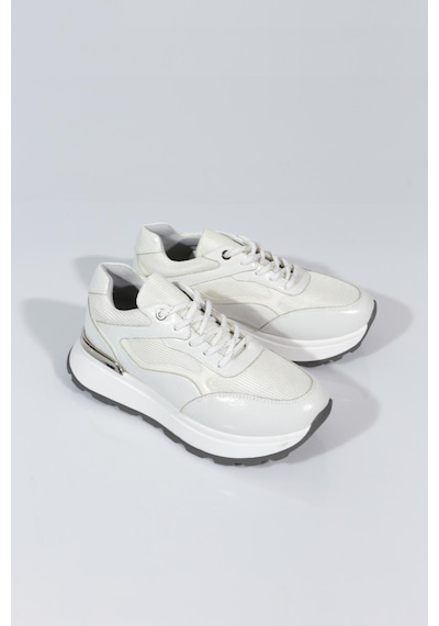 Dgn 81184 Kadin Sneaker Ayakkabi Beyaz