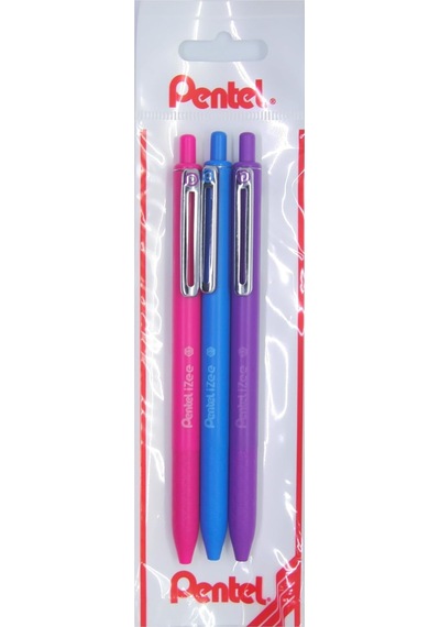0.7 Mm Yağ Bazlı Mekanizmalı Roller Kalem - İzee Pem-mav-mor