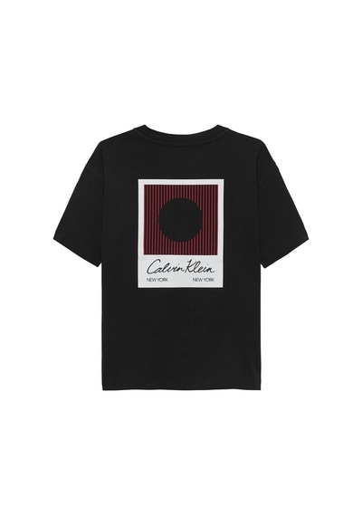 Calvin Klein Erkek Çocuk Tişört Ib0ıb02607 Siyah