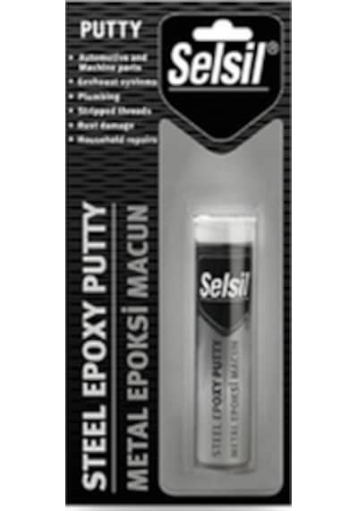 Selsil 2 Bileşenli Epoksi Metal Tamir Macunu 57 GR