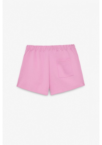 Ethıquet NUA Kadın Esnek Kumaşlı Kordonlu Comfort Fit Pembe Şort