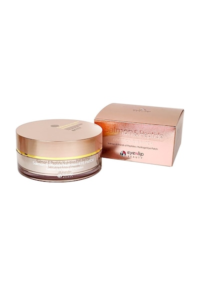 Eyenlip Beauty Somon Yağı Ve 8 Çeşit Peptid İçeren Beyazlatıcı Hidrojel Göz Maskesi 60 Adet