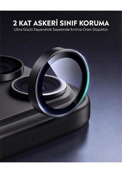 Acex iPhone 14 Pro/14 Pro Max Safir Lens Koruyucu Kamera Lens Koruma Camı, Çizilme Ve Darbeye Dayanıklı Yüksek Şeffaflık Kolay Uygulama Kamera Koruyucu Siyah Diğer Acex iPhone 14 Pro/14 Pro Max Safir Lens Koruyucu Kamera Lens Koruma Camı, Çizilme Ve Darbeye Dayanıklı Yüksek Şeffaflık Kolay Uygulama Kamera Koruyucu Siyah Diğer