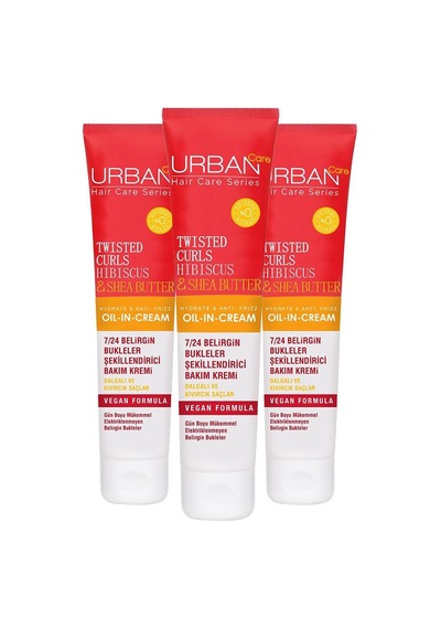 Urban Care Hibiscus & Shea Butter Şekillendirici Bakım Kremi 175 Ml X 3